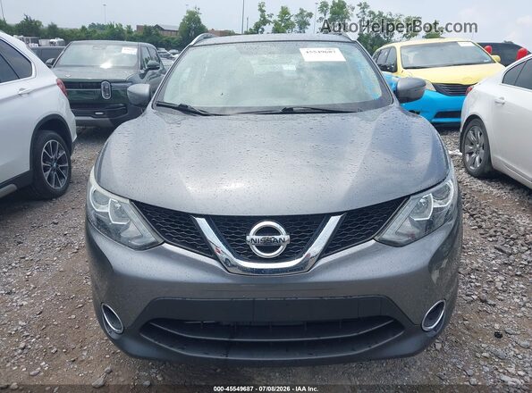 JN1BJ1CR9HW112569 2017 NISSAN ROGUE Gray Widok deski rozdzielczej