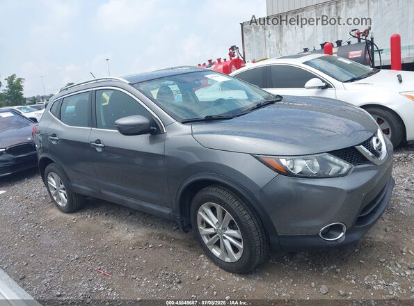 JN1BJ1CR9HW112569 2017 NISSAN ROGUE Gray Widok zestawu wskaźników