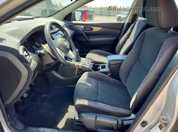 JN1BJ1CV0LW252998 2020 NISSAN ROGUE Серебряный Вид салона спереди
