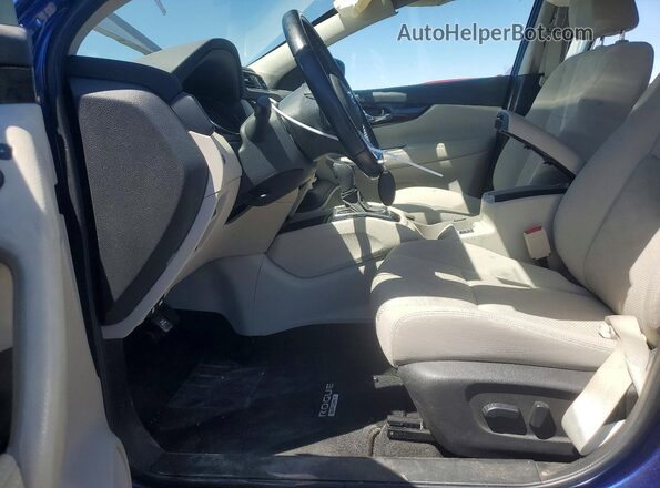 JN1BJ1CV0LW277058 2020 NISSAN ROGUE Blue Front interior view