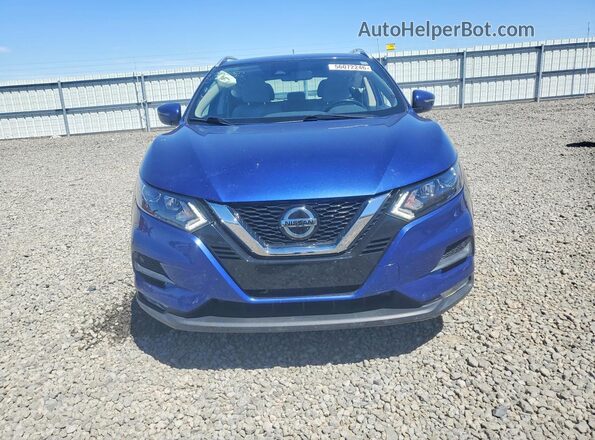 JN1BJ1CV0LW277058 2020 NISSAN ROGUE Blue Front view