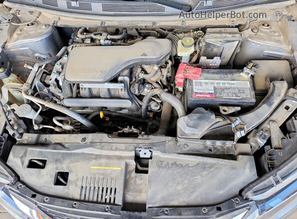 JN1BJ1CV0LW280459 2020 NISSAN ROGUE Gray Vista del compartimento del motor
