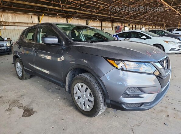 JN1BJ1CV0LW280459 2020 NISSAN ROGUE Gray Delantero derecho