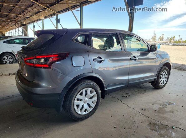 JN1BJ1CV0LW280459 2020 NISSAN ROGUE Gray Trasero derecho