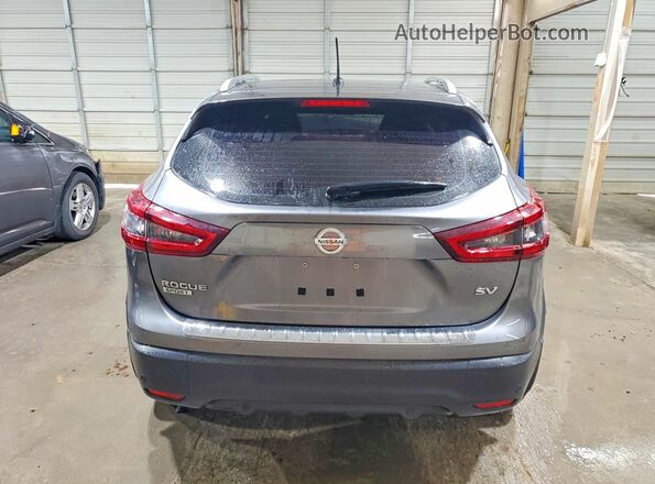JN1BJ1CV2LW278602 2020 NISSAN ROGUE Gray უკანა ხედი