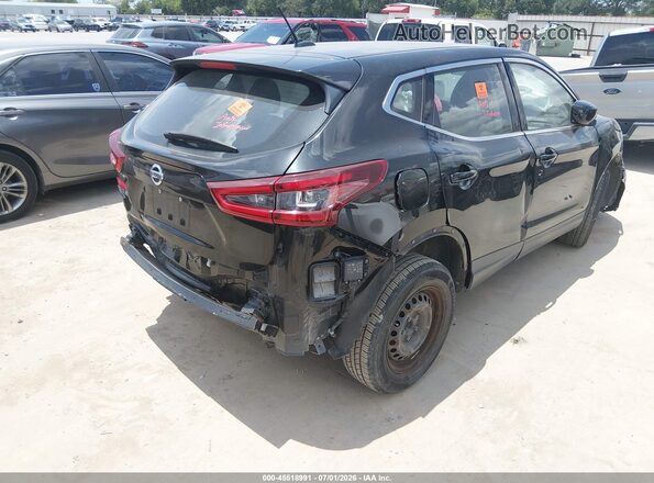 JN1BJ1CV2LW544975 2020 NISSAN ROGUE Черный Задняя правая четверть