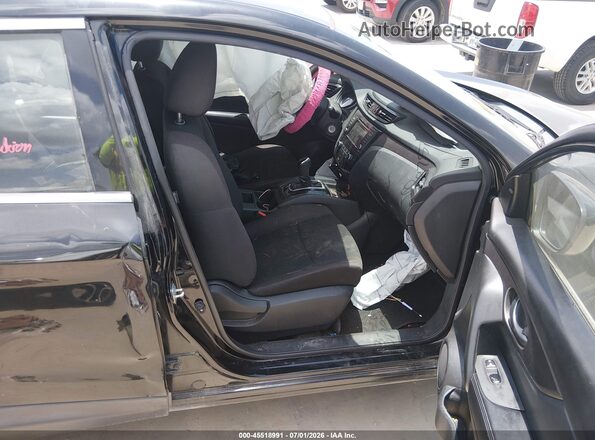 JN1BJ1CV2LW544975 2020 NISSAN ROGUE Черный Вид салона спереди