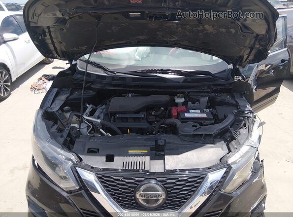 JN1BJ1CV2LW544975 2020 NISSAN ROGUE Черный Вид сзади