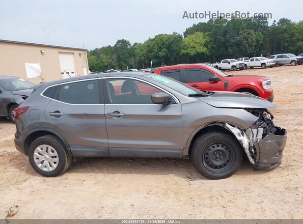 JN1BJ1CV3LW260559 2020 NISSAN ROGUE Gray Вид задньої частини салону