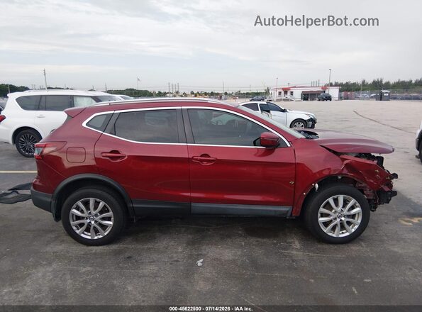 JN1BJ1CV6LW264413 2020 NISSAN ROGUE Красный Панорамный вид салона 360°