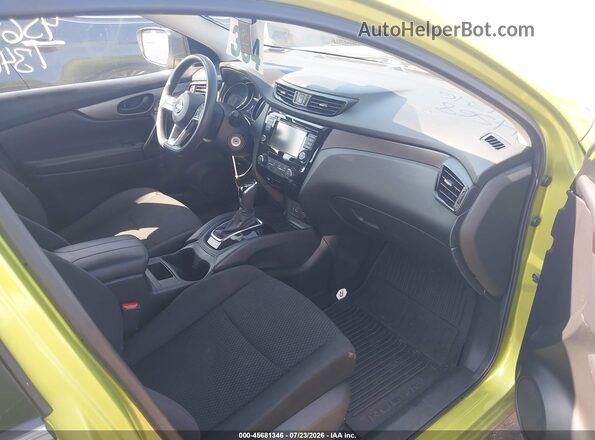 JN1BJ1CV6LW266467 2020 NISSAN ROGUE Green Вид салону спереду