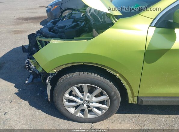 JN1BJ1CV6LW266467 2020 NISSAN ROGUE Green Вид спереду