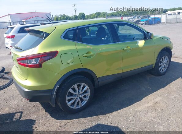 JN1BJ1CV6LW266467 2020 NISSAN ROGUE Green Задня права чверть