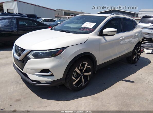 JN1BJ1CV6MW322344 2021 NISSAN ROGUE White Передня ліва чверть
