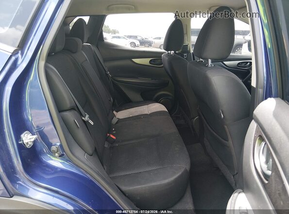 JN1BJ1CV7LW264095 2020 NISSAN ROGUE Blue Widok naklejki z numerem VIN