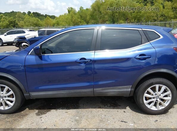 JN1BJ1CV7LW264095 2020 NISSAN ROGUE Blue Widok wnętrza 360 stopni