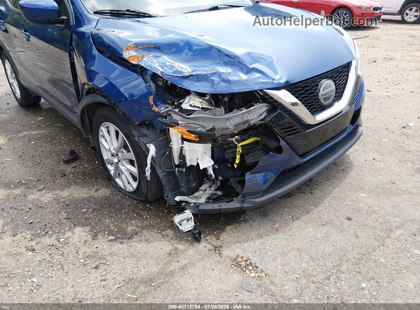 JN1BJ1CV7LW264095 2020 NISSAN ROGUE Blue 
