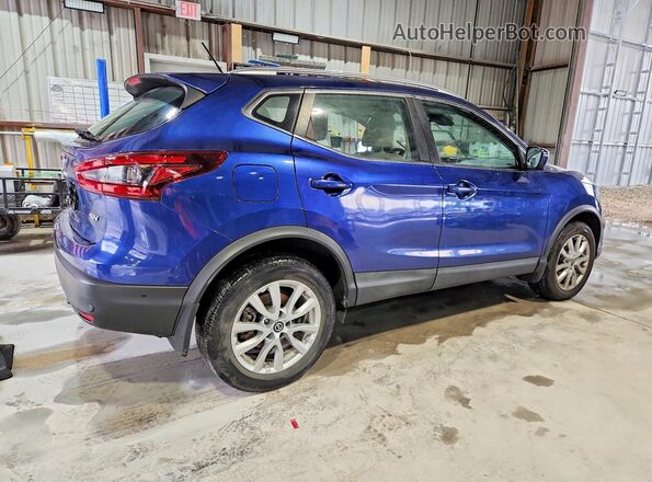 JN1BJ1CV7LW264906 2020 NISSAN ROGUE Синий Задняя правая четверть