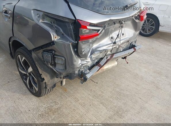 JN1BJ1CV7LW271256 2020 NISSAN ROGUE Gray Widok z przodu