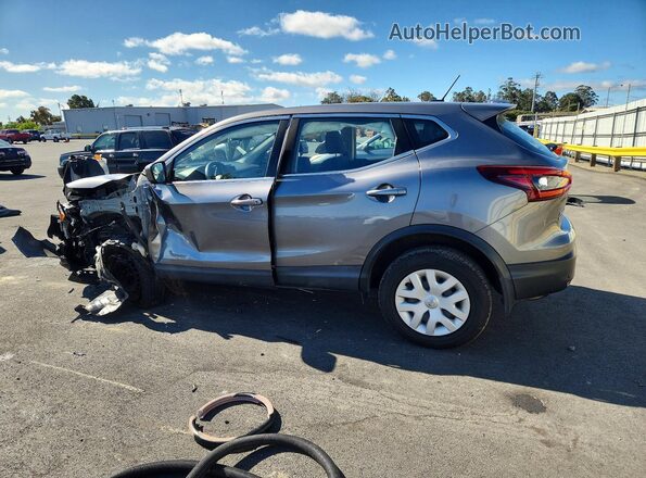 JN1BJ1CV7LW276408 2020 NISSAN ROGUE Gray Trasero izquierdo