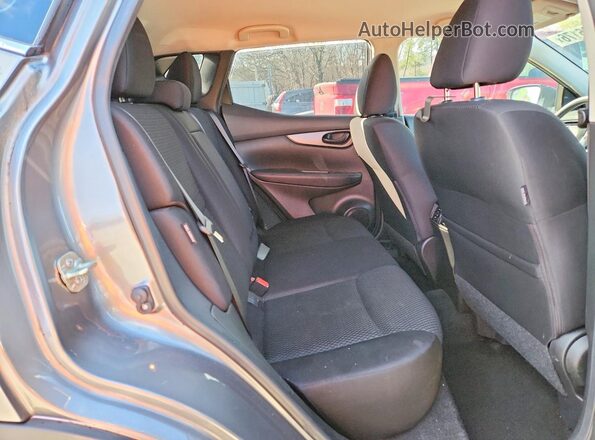 JN1BJ1CV7LW276716 2020 NISSAN ROGUE Gray Вид задньої частини салону