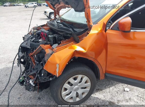JN1BJ1CV9LW266463 2020 NISSAN ROGUE Orange Դիմացի տեսք