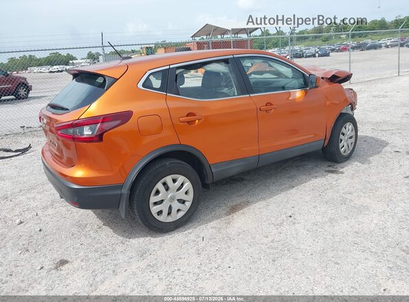 JN1BJ1CV9LW266463 2020 NISSAN ROGUE Orange Հետևի աջ