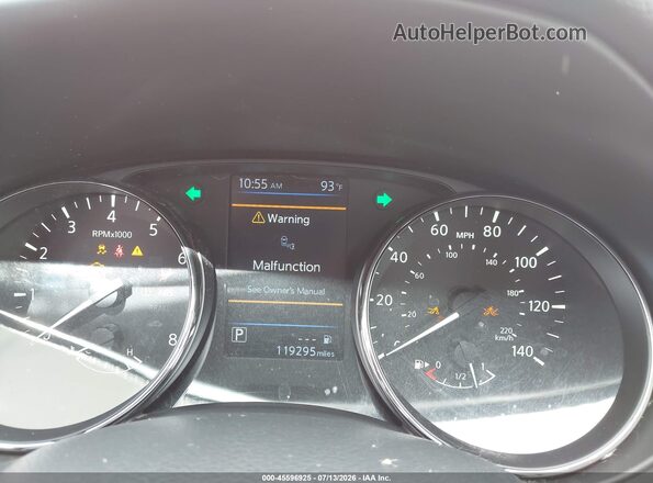JN1BJ1CV9LW266463 2020 NISSAN ROGUE Orange Հետևի նստատեղերի տեսք
