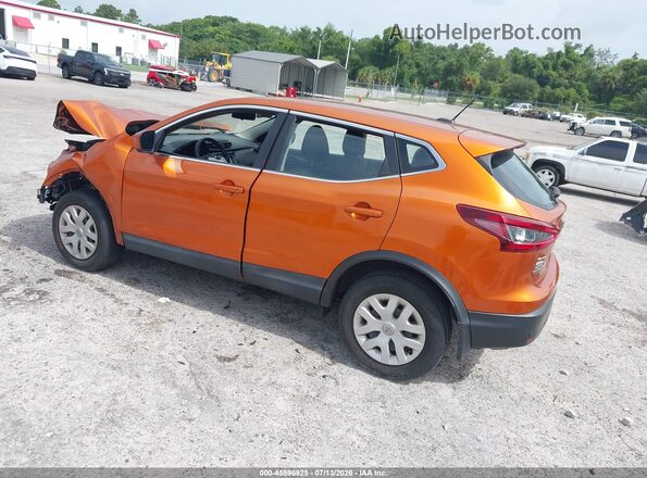 JN1BJ1CV9LW266463 2020 NISSAN ROGUE Orange Հետևի ձախ
