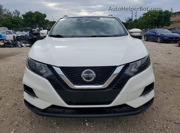 JN1BJ1CV9LW543628 2020 NISSAN ROGUE White Դիմացի տեսք