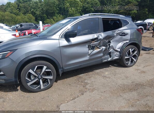 JN1BJ1CV9NW340144 2022 NISSAN ROGUE Gray Вид спереду