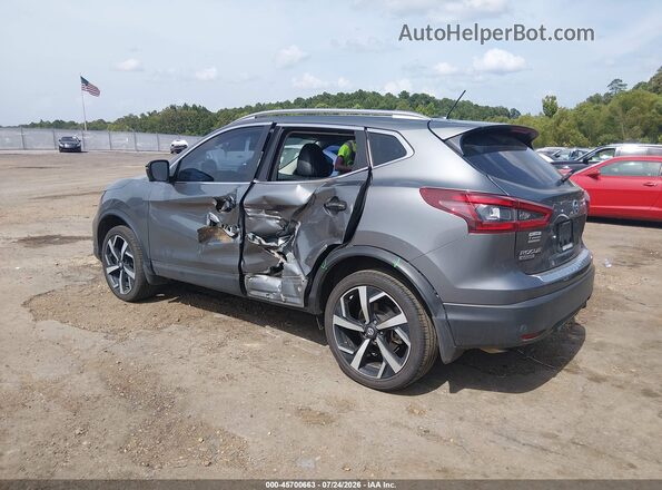 JN1BJ1CV9NW340144 2022 NISSAN ROGUE Gray Задня ліва чверть