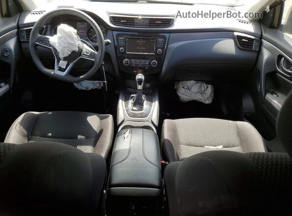 JN1BJ1CVXLW277357 2020 NISSAN ROGUE Red Widok deski rozdzielczej
