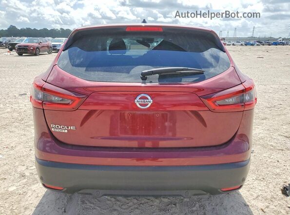 JN1BJ1CVXLW277357 2020 NISSAN ROGUE Red Widok z tyłu