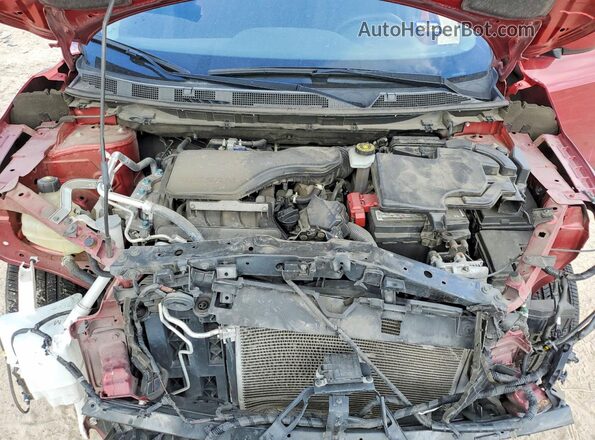 JN1BJ1CVXLW277357 2020 NISSAN ROGUE Red Widok komory silnika