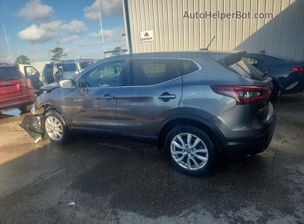 JN1BJ1CVXLW540916 2020 NISSAN ROGUE Gray უკანა მარცხენა
