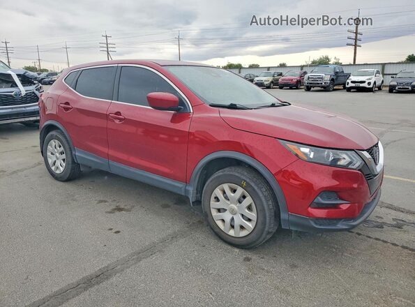 JN1BJ1CW0LW392929 2020 NISSAN ROGUE Red Առջևի աջ