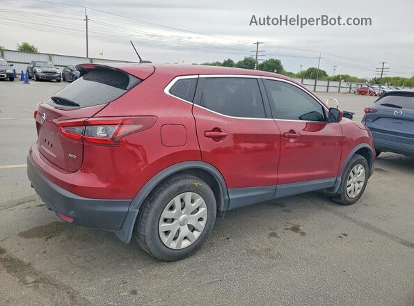 JN1BJ1CW0LW392929 2020 NISSAN ROGUE Red Հետևի աջ