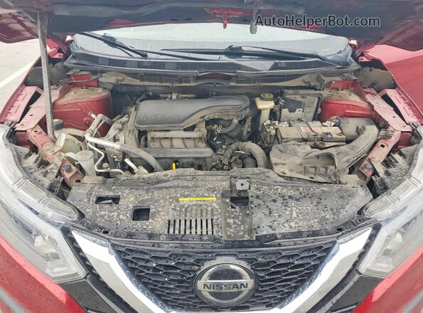 JN1BJ1CW0LW392929 2020 NISSAN ROGUE Red Շարժիչի բաժամունքի տեսք