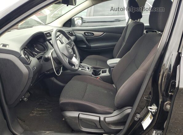JN1BJ1CW1LW375654 2020 NISSAN ROGUE Black Սալոնի դիմացի տեսք