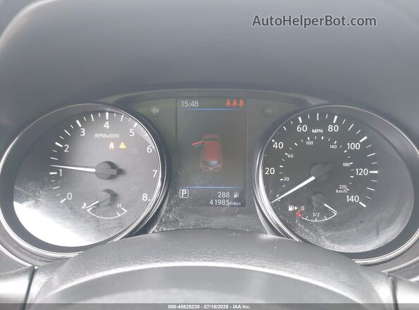 JN1BJ1CW2LW386887 2020 NISSAN ROGUE Red უკანა სავარძლების ხედი