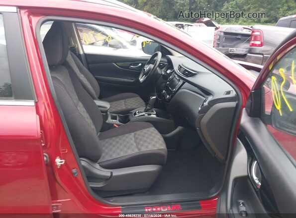 JN1BJ1CW2LW386887 2020 NISSAN ROGUE Red წინა სალონის ხედი