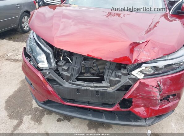 JN1BJ1CW2LW386887 2020 NISSAN ROGUE Red წინა ხედი
