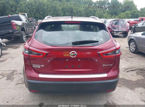 JN1BJ1CW2LW386887 2020 NISSAN ROGUE Red 