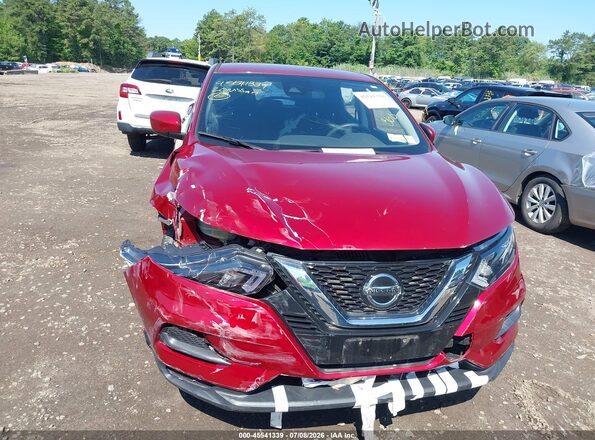 JN1BJ1CW3LW390799 2020 NISSAN ROGUE Красный Вид щитка приборов