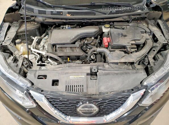 JN1BJ1CW4LW374059 2020 NISSAN ROGUE Black Engine compartment view