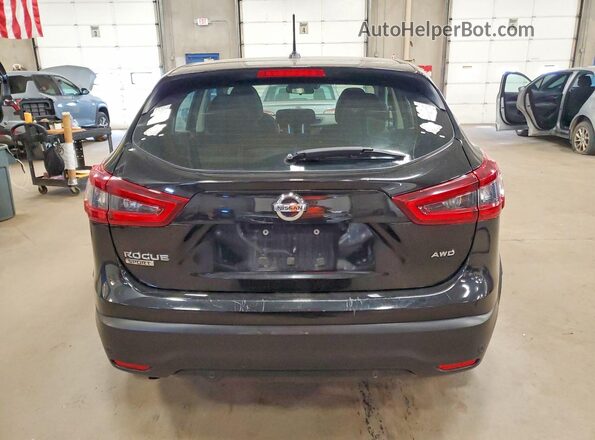 JN1BJ1CW4LW374059 2020 NISSAN ROGUE Black Rear view