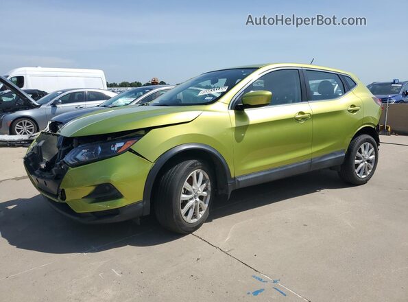 JN1BJ1CW4LW376085 2020 NISSAN ROGUE Green 360 interior view