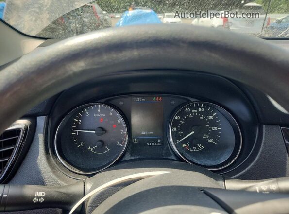JN1BJ1CW4LW640924 2020 NISSAN ROGUE Черный Вид щитка приборов
