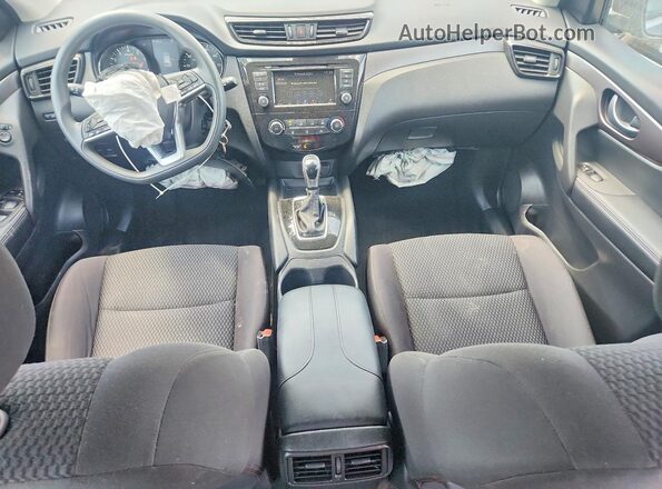 JN1BJ1CW4LW640924 2020 NISSAN ROGUE Черный Вид панели приборов